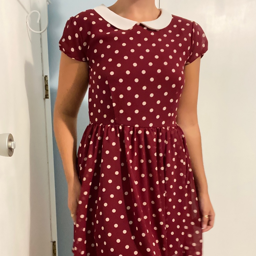 Forever 21 polka dot dress